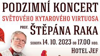 Podzimní koncert prof. Štěpána Raka